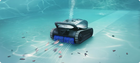 Jak funguje robotický bazénový čistič?