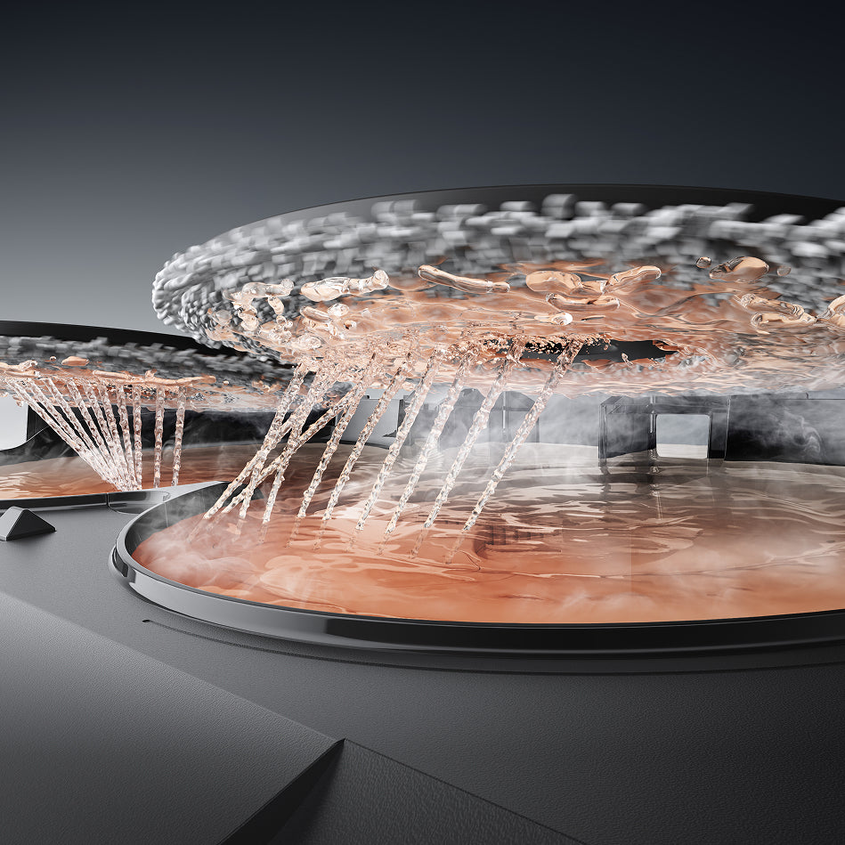 Technologie JetSpray Dryboard™