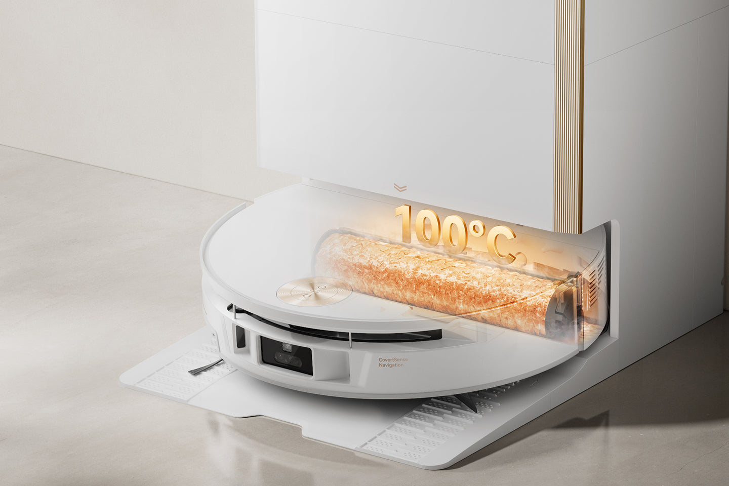 Praní mopu při vysoké teplotě 100 °C (212 °F)*