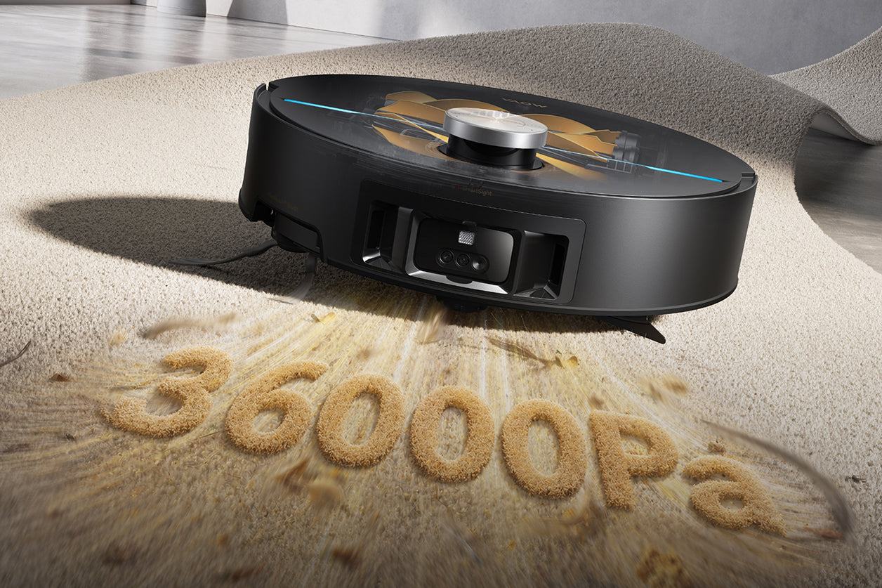 Sací výkon 36 000 Pa typu hurikán